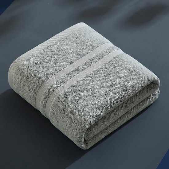 1 stuks keperstof satijnen badhanddoek, multifunctioneel gebruik als bad fitness, badkamer, douche, sport, handdoek, omgaan met verschillende situaties moeiteloos.27,5 x 55 inch (grijs) A
