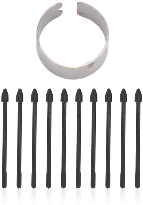10 Stuks Fijne Vervanging Potloodpunten for Opmerkelijke 1/2, Penpunten Vervanging for Note 10, Note 10 Plus, Note 20 Ultra, EMR Digitale Pen Stylus Penpunten for