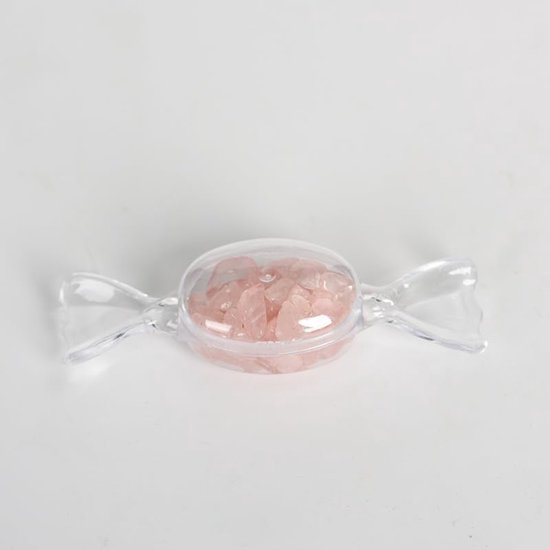 10 Stuks Natuurlijke Kristal Steen Imitatie Snoep Ruwe Steen Roze Natuurlijke Verpletterde Steen Ornamenten Desktop Decoratie DIY Gift Ambachten Gift Ornamenten