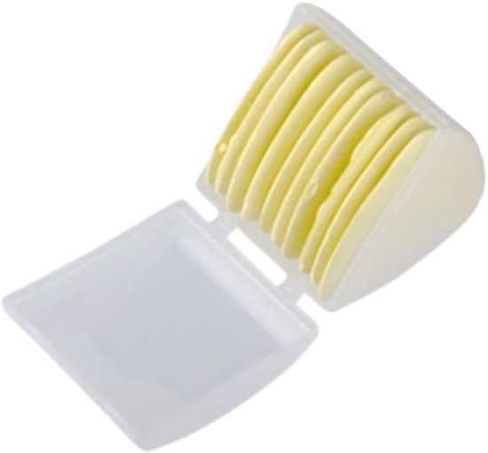 10 Stuks Poedersnijgereedschap Krijt Marker Kleermakerskrijt Stof Markeerpen Naaien Uitwisbaar Quiltbenodigdheden Stoffen Potlood Stof Markeringen Yellow