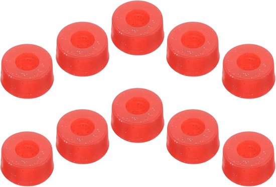 10 Stuks PU Schokdempers voor Longboards Rolschaatsen Duurzame Vervangende Bushings voor Inline Quad Skates Verbeterde Stabiliteit Comfort Bij Skateboarden Rolschaatsen
