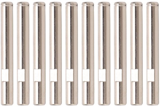 10 Stuks RC Motoras Staaf Vervanging 4mm Diameter Metalen RC Auto Borstelloze Motoras Staaf voor RC auto Boot Vliegtuig