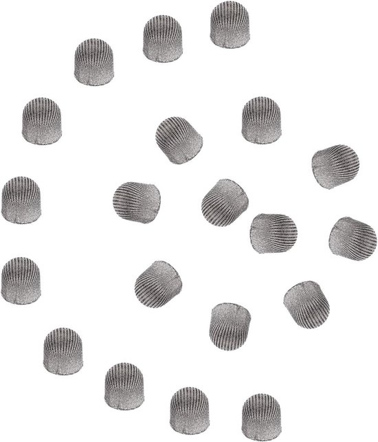 10 stuks reserve mesh tips voor styluspen - 7 mm - capacitieve touchscreen - hoge gevoeligheid - zacht - geen krassen van EDCO