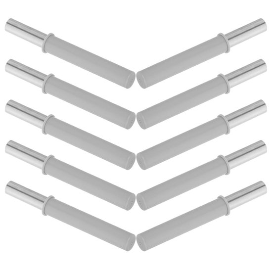 10 Stuks Soft-close Damper Hydraulische Buffer Voor Keukenafvalbakken Geluidsabsorberende Plastic Steun Vervangingsonderdeel Voor Sluiting Bescherming