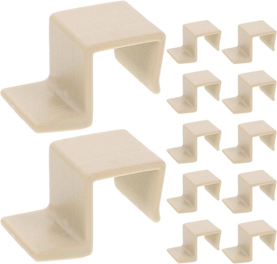 12 stuks bedframe-ondersteuning - Steunbeugels voor de lattenbodem van de wieg - Accessoires voor de bedrail - Bedbeslag