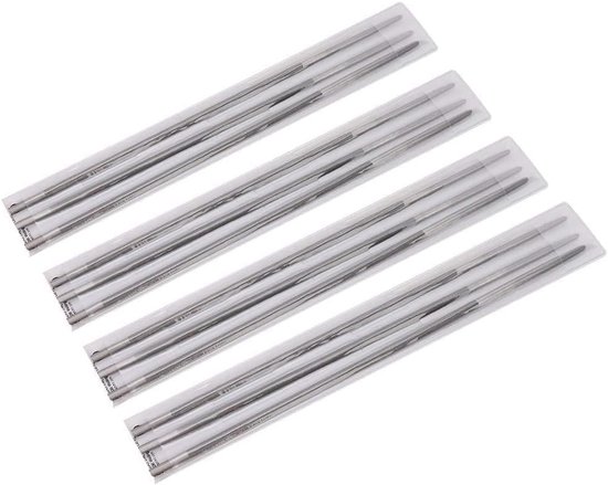 12 stuks ronde kettingzaag slijpvijl Houtbewerking Kettingzaagvijl 4mm 5/32in