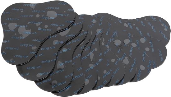 12 Stuks Tapijtgrijper Waterdicht, Lijmvrij, Vloervriendelijk, Houdt Tapijten op Hun Plaats, Gemakkelijk Schoon Te Maken en Herbruikbaar, Veelzijdig Gebruik, Antislip