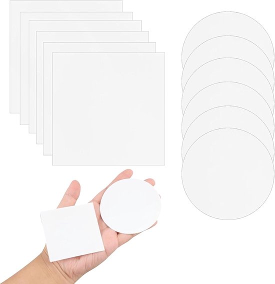 12 stuks TPU reparatieplakkers, reparatiepatch tape TPU, waterdichte transparante reparatiepatches, waterdicht en zelfklevend, voor tent, rubberboot, donsjassen, zwemring, luchtbed