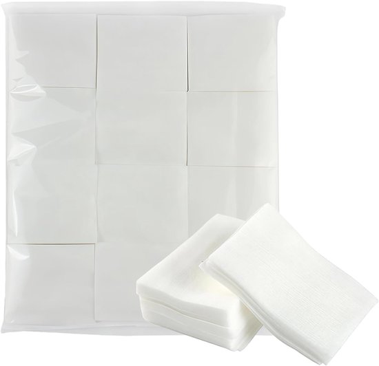 1200 stuks pluisvrije wattenschijfjes make-up remover pads nageldoekjes wattenschijfje zachte gezichtsreinigingsrondes voor huidverzorging nail art acrylverf