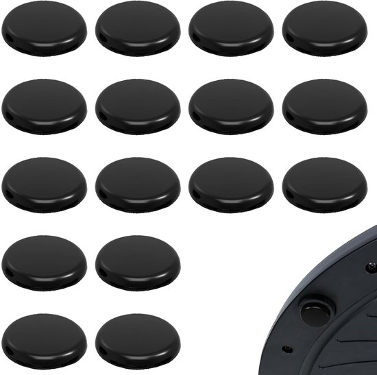 16 stuks kogelrollen voor keukenapparaten, verborgen glijders voor keukenapparaten, compatibel met heteluchtfriteuses, koffiezetapparaten, mixers, als glijplank en wielen voor