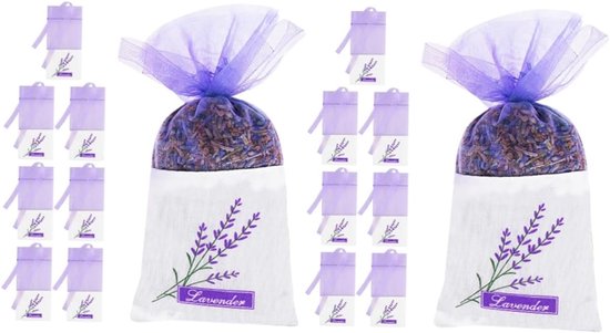 16stuks Lege Geurzakjes Voor Handige Sachets Voor Kledingkasten Auto Lichtgewicht Compact Purifieert De Lavendel Kruidengeur