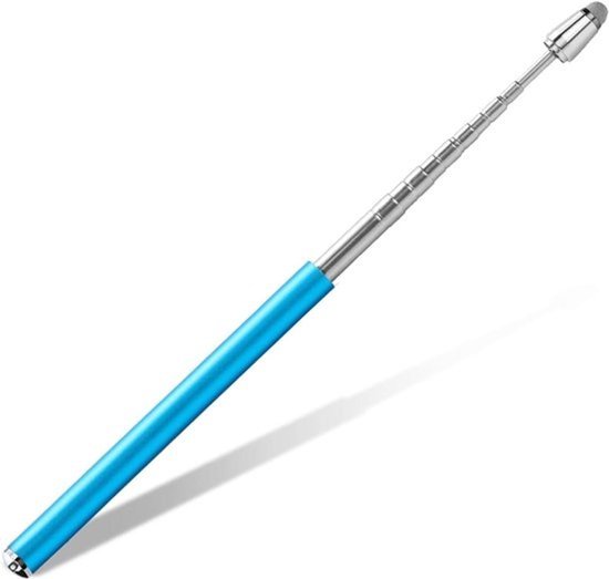 2-in-1 aanwijzer en touchscreen-stylus - voor presentaties en lezingen - uitschuifbare telescopische pen