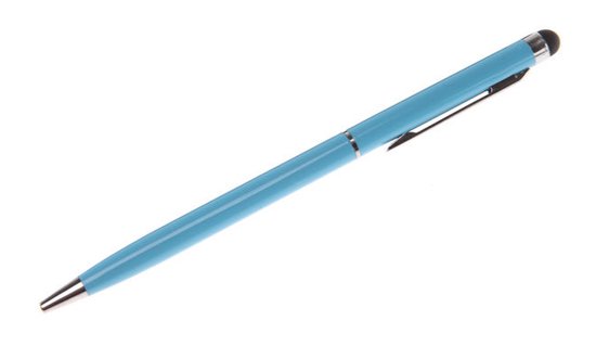 2-in-1 Stylus pen (Blauw) van Merkloos