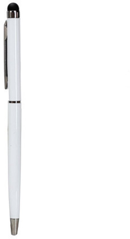 2-in-1 Stylus Pen Wit van Merkloos