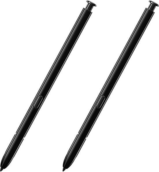 2 Packs 20 Stylus Pen Vervanging voor Samsung Galaxy Note 20/Note 20 Ultra S Pen WithoutBluetooth (zwart)