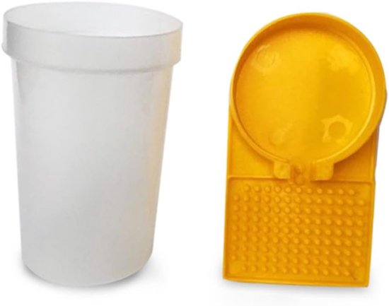 2 Stuks Bijenkorf Ingang Voederbak Tuin Bijenkorf Bijenhouderij Water Dispenser Gereedschap Bijennest Deur Voederbak Bijen Water Dispenser Frame Buiten Hangende