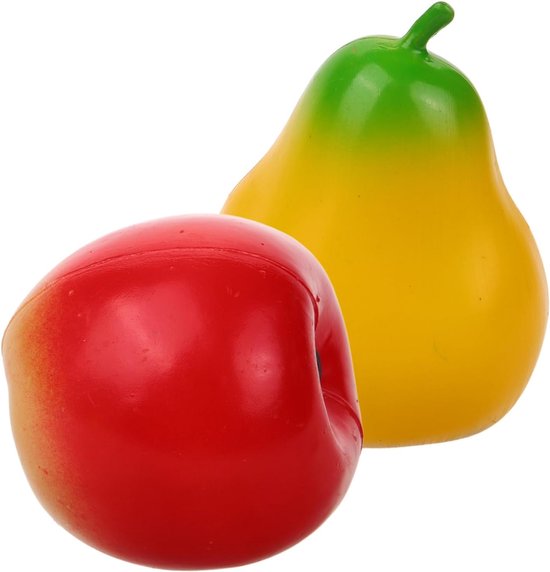 2 Stuks Delige Fruitvormige Muzikale Percussie Shakers voor Jongen Meisje Duurzaam Slijtvast Stimuleert Ritmegevoel Concentratie Educatief Speelgoed voor Peuters Kleuters