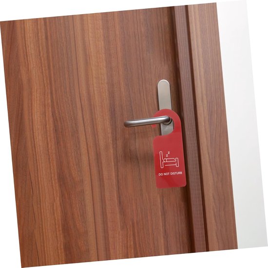 2 Stuks deur vermelding niet bord open gesloten teken open dicht teken geleid hotel deurstopper deurknop hanger teken hotel deur hanger teken hangdeurteken slaapkamer tekenen pvc