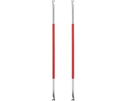 2 Stuks Duurzaam Dubbelzijdig Houtblaasinstrument Reparatie Gereedschap Veernaald voor Sax Klarinet Fluit Onderhoud Eenvoudig Draagbaar voor Muzikale Optredens Repetities