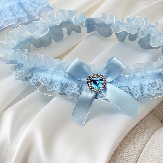 2 Stuks Elastische Bridal Leg Garters Comfortabele Verstelbare Bruidsaccessoires voor Vrouwen Antislip Wedding Garter voor Bruiloften Feestelijke Gelegenheden