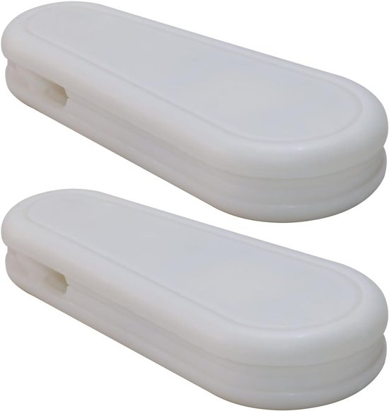 2 stuks gordijnkoord gewicht handvat 9,6 cm wit rolgordijn parelketting hanger
