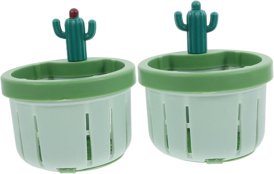 2 Stuks Keuken Gootsteenfilter Afvoerzeefje Groen Verstopping Eenvoudig Te Reinigen Geschikt voor Gootsteen Groentewasbak Voedselresten Opvang
