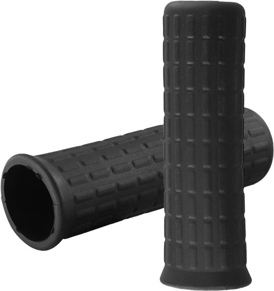 2 stuks kruiwagen rubberen handgrepen, ronde buizen, zwarte vervanging antislip grip geschikt voor tuinwagens kruiwagen (122 x 30 mm)