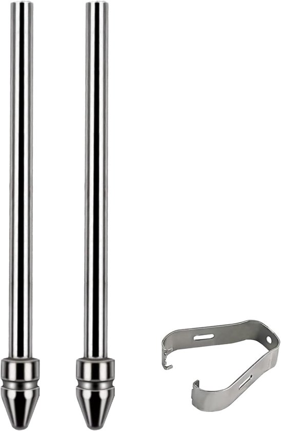 2 stuks metalen materiaal s pen compatibel met Samsung s7 fe stylus penpunt s reservepunten s pen vervangende stylus pen met clips