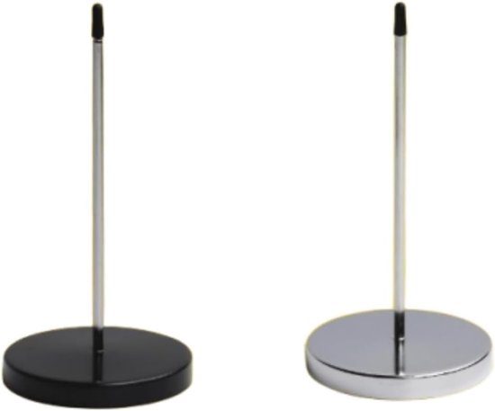 2 stuks notitiespiesen roestvrij staal bonspiesen briefhouder zwart memohouder voor restaurants bars kantoren briefjes papier bonbonhouder