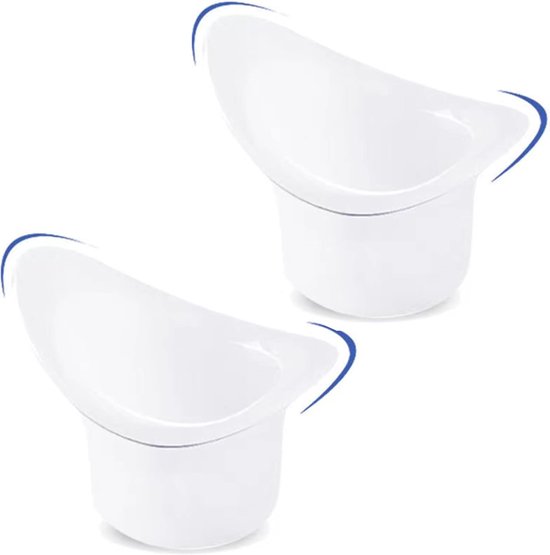 2 Stuks Oogspoel Oogspoelkoms Eye Washbowl Silicone Silicone Eyebowl 8ml Met Precies Gegradueerd Om De Ogen Schoon En Fris Te Houden En De Ogen Te Verzorgen