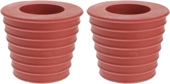 2 stuks parasol tafel inzetstukken, afdichtring voor parasolgat op terrastafel, siliconen stabilisator kegelwig voor zwembadgaten van 2-2,5 inch of 1,5 inch adapter
