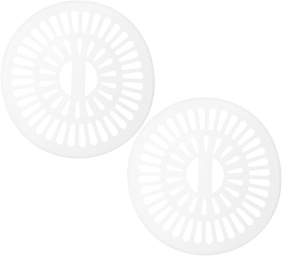 2 stuks persplaten voor de centrifugekorf van de wasmachine Universele anti spatstabilisatieschijf voor bovenladers Ademend rooster halfautomatische wasmachines