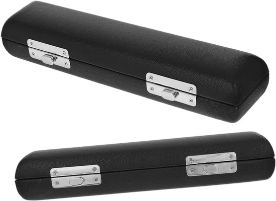 2 Stuks Piccolo Flute Hard Case With Soft Interior Protective Storage Box For Musicians And Students Impact Resistant PU Exterior For Daily Practice And Performances