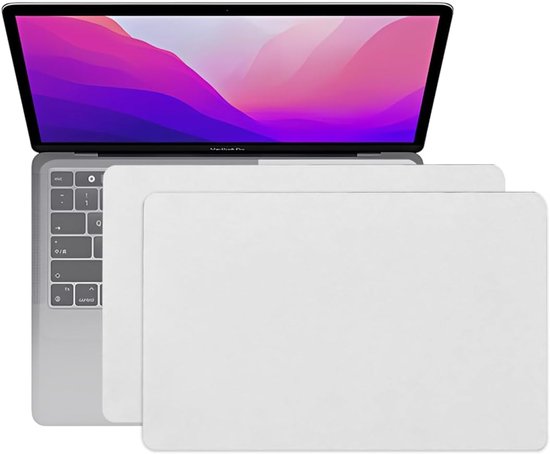 2 stuks reinigingsdoekjes voor scherm en toetsenbord, compatibel met 13-14 inch, microvezelmateriaal, ultradun, wasbaar, effectief vingerafdrukken, stof, vuil