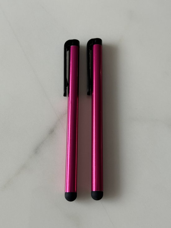 2 Stuks Tablet & Telefoon Stift / Robuuste Touchpen / Touchstift / Touch / Touchscreen Pen - Roze van 5startrading