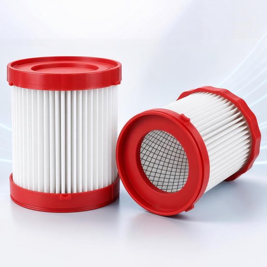 2 stuks vervangende HEPA-filters voor Bosch stofzuiger GAS18V-3 / GAS18V-10L, vervangingsfilter voor Bosch VF320H, stofzuigeraccessoires, wasbaar en herbruikbaar