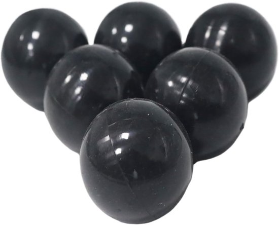 20 stuks 2/2,5/3/3,5/4/4,5/4,76/5/5,3/6/6,35/7/8/9/9,5/10/10,7/12/13-50mm diameter trilzeef rubberen bal kralen bol massief(20mm)