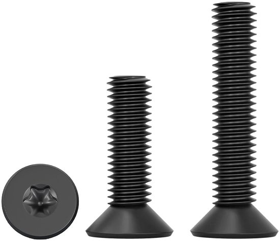 20 Stuks M6x30 mm Torx Schroeven met Verzonken Kop Roestvrij Staal