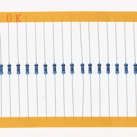 200 stuks 0,25 watt 1/4 W 910 K ohm 1% weerstand tegen metaalfilms