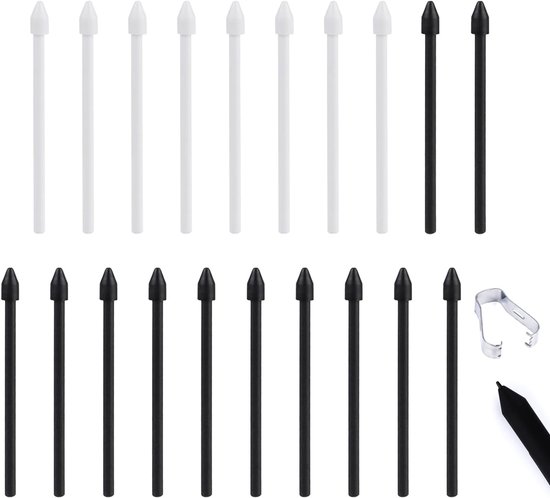 20st Penpunten Vervanging voor Samsung Pen, Stylus Penpuntset voor Samsung Galaxy Tab S6 Lite/S7 Fe/S8 Ultra/S8+ Plus/S8/S9+ Plus/S9 Fe+ Plus/S9 Fe/S9/S9 Ultra/S10 Ultra/S10+ Plus