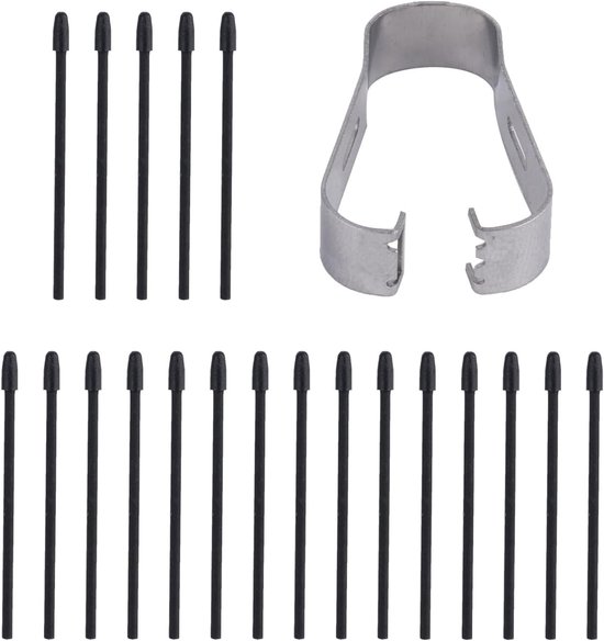 20st Penpunten voor Remarkable Marker/Remarkable 2 Marker, Duurzaam Styluspunten Zacht Vervangende Punten voor Pens Accessoires met Klämma
