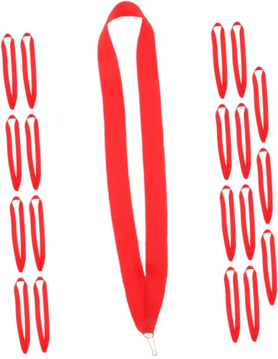 20stuks Medaille Lanyards Ribbons Stevige Medaille Straps Voor Evenementen Sportprijzen Feestjes Stijlvolle Nekbanden Voor Medailleuitreikingen