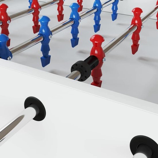 22 stuks tafelvoetbalfiguren, set blauw/rood, reservespelers, voetbalfiguren van robuust kunststof, voor voetbaltafels, 9,7 cm