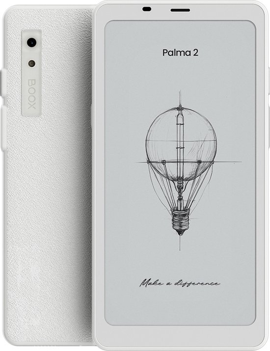 2e Kansje Boox Palma2 e-reader - Wit - Krachtige 6,13" e-inkt e-reader in Smartphone formaat, mét Google Play Store