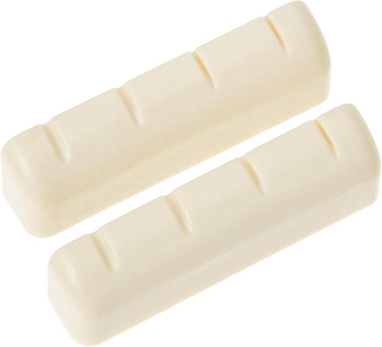 2stuks Banjo Bridge Nuts Duurzame Banjo Vervangingsstukken Verbeter Geluidskwaliteit Compacte Accessoires Voor Instrumenten