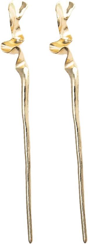 2stuks Geometrische Metalen Haarspelden Van Vintage Haaraccessoires Voor Vrouwen Geschikt Voor Lange Haarstijlen Elegante Charmante Haarjuwelen Voor Diverse Gelegenheden