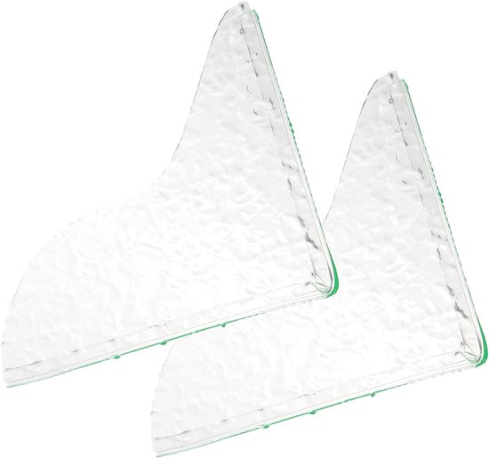 2stuks Splash Guards Waterbarrière Voor Badkuip Beschermers Tegen Wateroverlast Voor Badkamer Keuken Duurzaam Eenvoudig Design Voor Douchekamers Keuken Sink