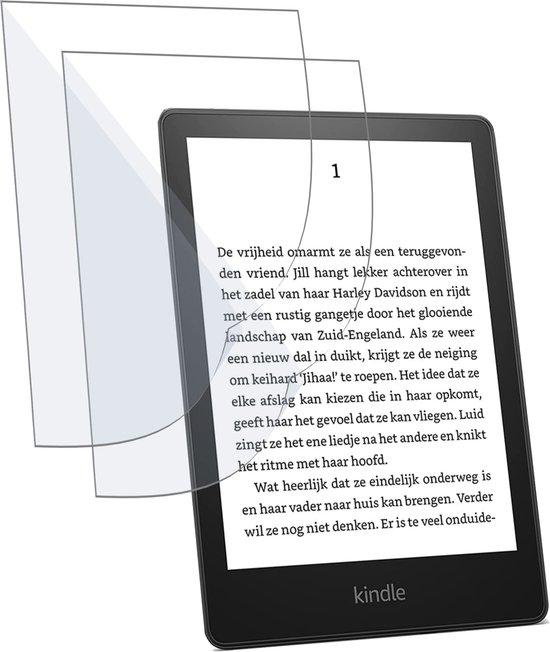 2x Geschikt voor Kindle Paperwhite / Signature Edition Gen 11 - Screenprotector - Beschermglas Folie van Bronkie.