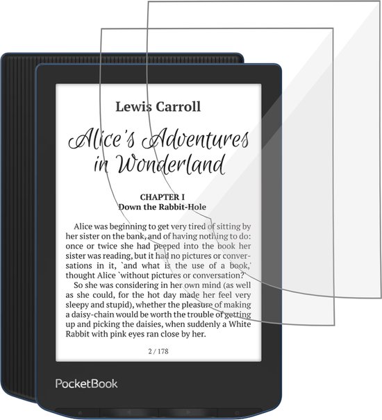 2x Screenprotector geschikt voor Pocketbook Verse / Verse Pro / Vivlio Light / Vivlio Light HD - Folie Screen Protector van MMOBIEL
