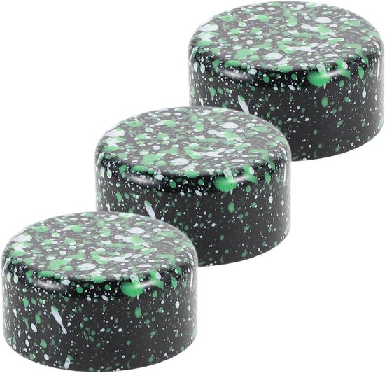 3 Stuks Antislip Voetschakelaar Doppen voor Gitaar Effectpedalen Duurzame Kunststof Caps in Inktgroen Eenvoudig Te Installeren Compatibel met Merken voor Stabiele Stille Bediening